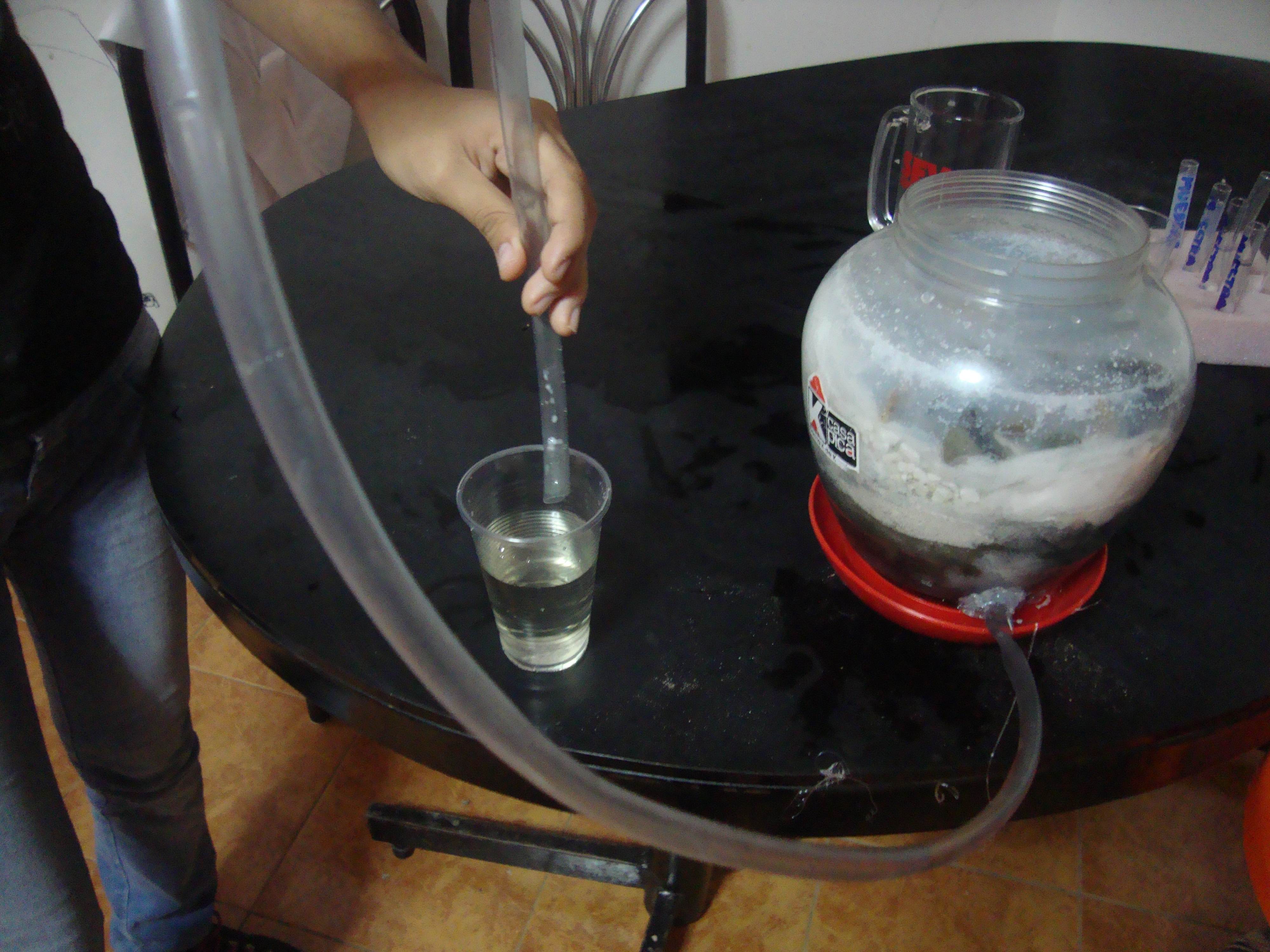 Experimento: Elaboración de un filtro para reciclaje de agua